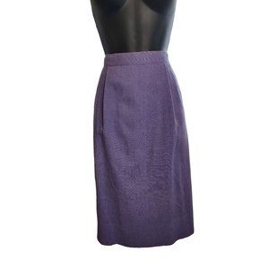 1970's Breckenridge Purple Skirt - Size 12